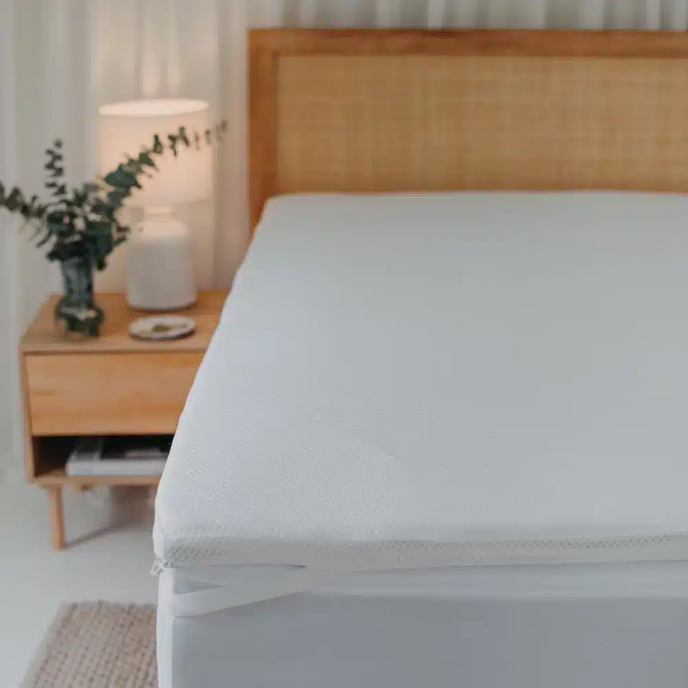 Bamboo Haus Mattress Topper with Charcoal Infused Memory Foam