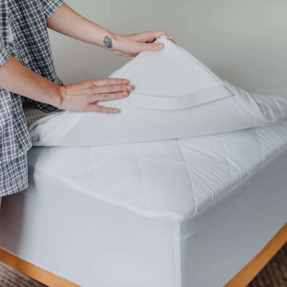 Bamboo Haus Mattress Topper with Charcoal Infused Memory Foam