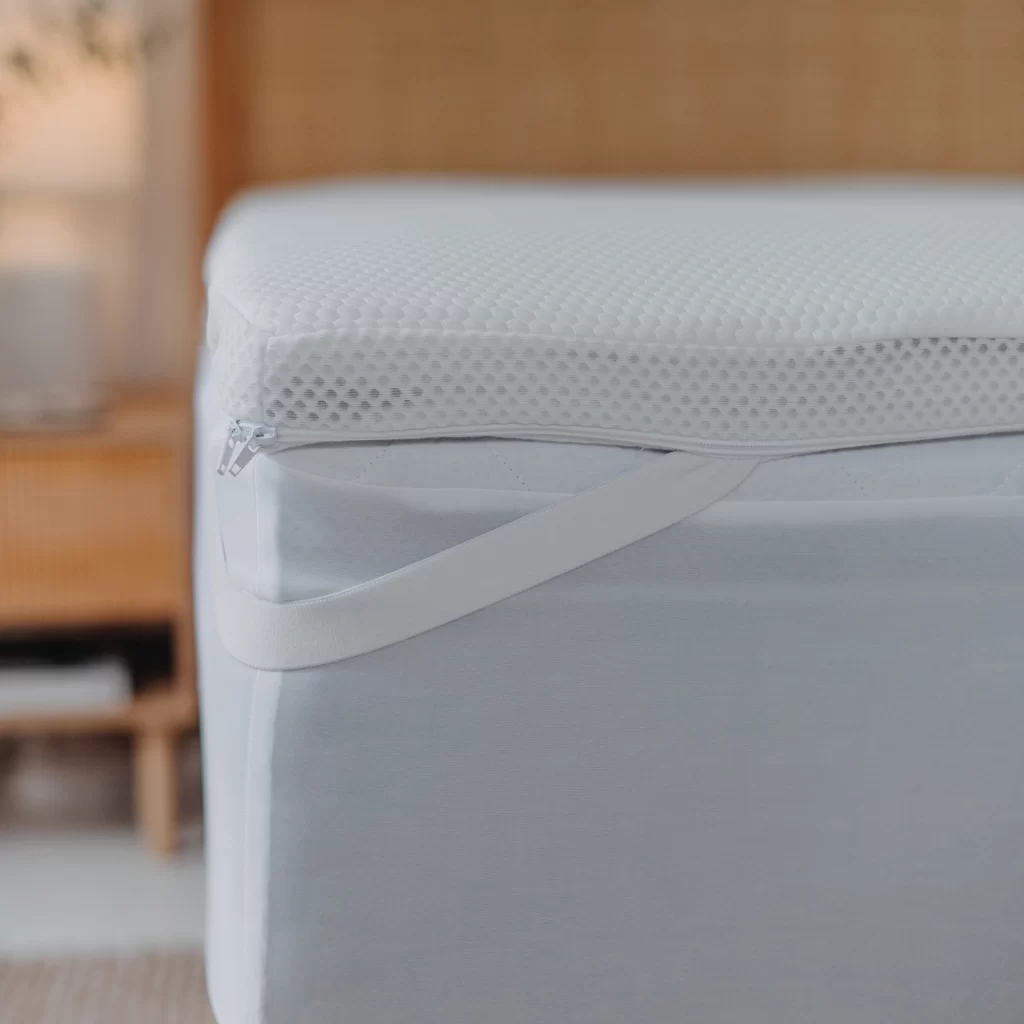 Bamboo Haus Mattress Topper with Charcoal Infused Memory Foam