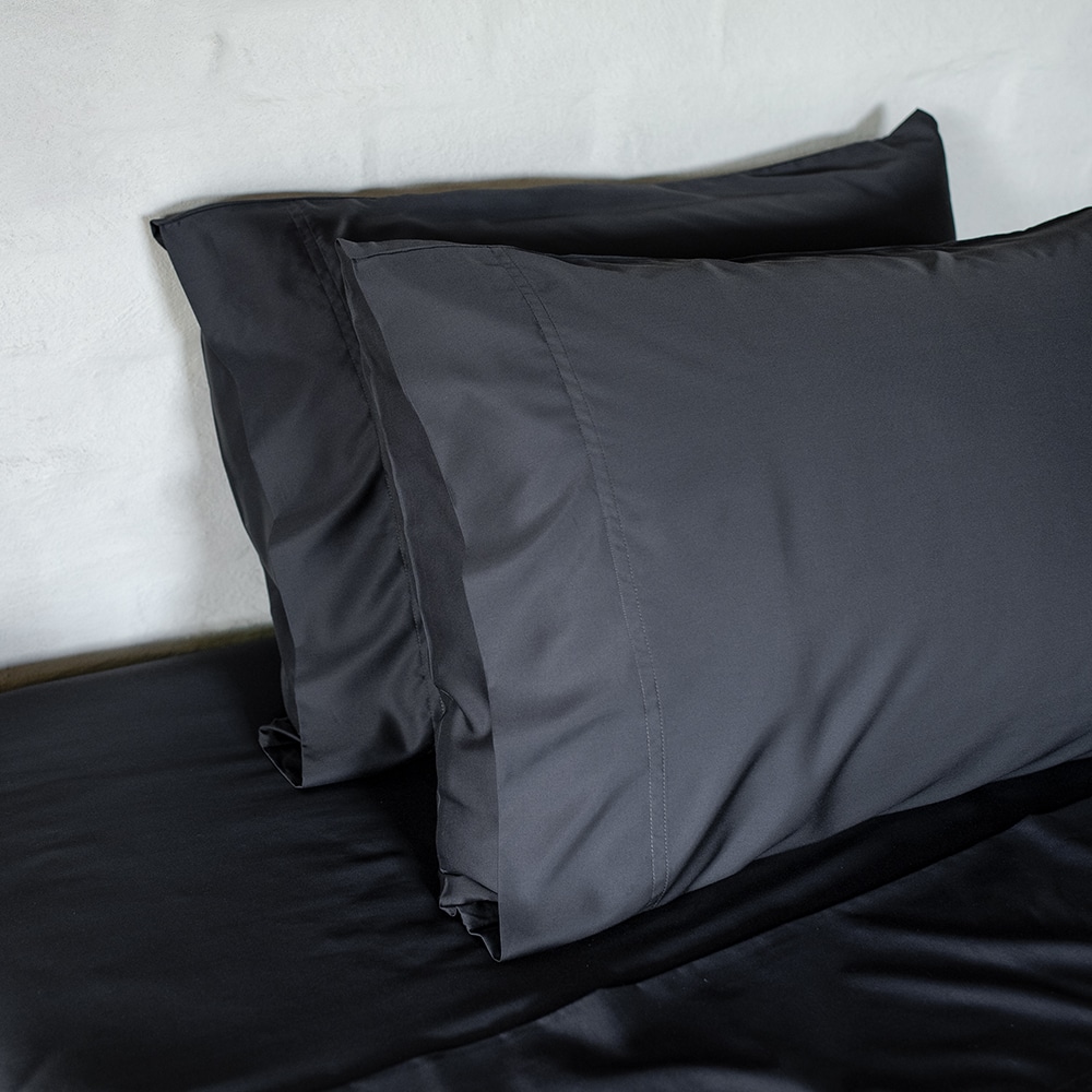 100% Bamboo Pillowcases – Charcoal - King