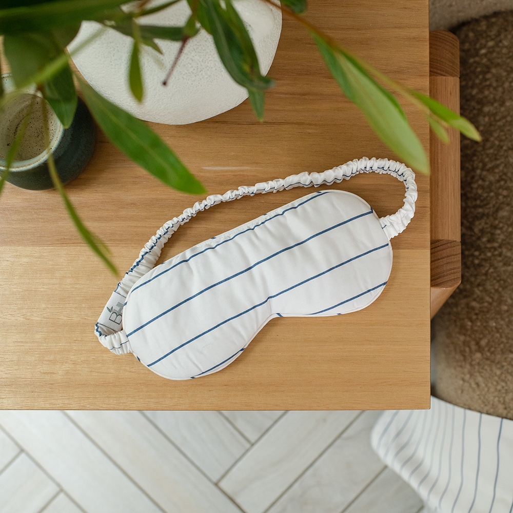 Eye Mask - Ocean Stripe