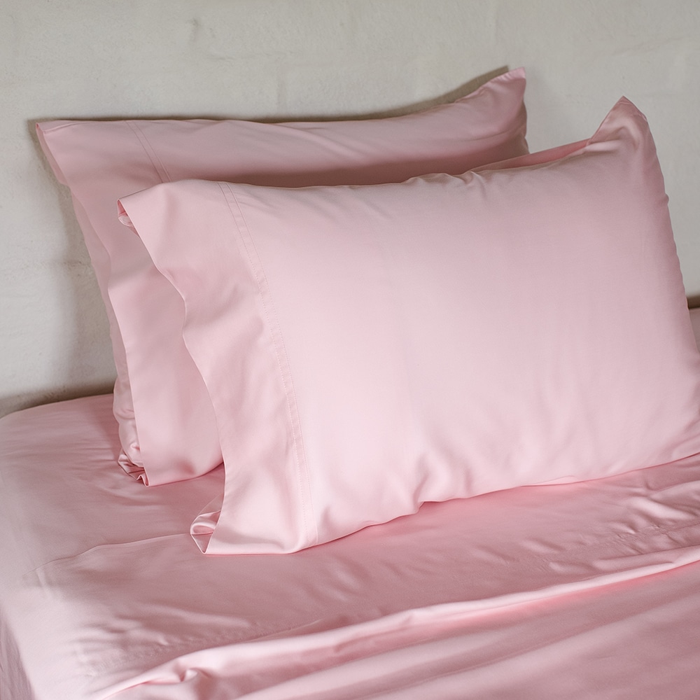 100% Bamboo Pillowcases - Blush