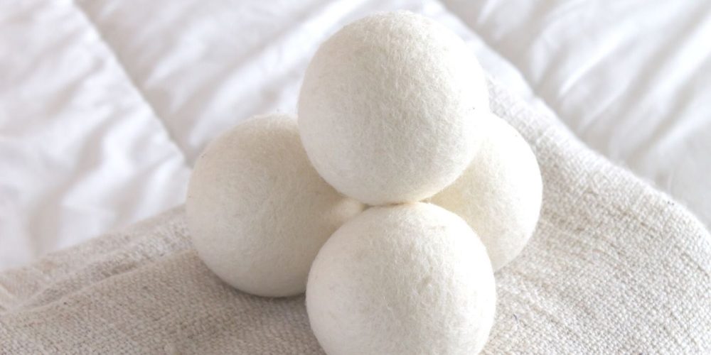 Our Wool Dryer Balls are made with 100% New Zealand wool which naturally wick moisture away from the clothes.